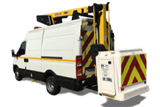Car Hire Liverpool - 12.5M Cherry Picker 3.5T - Van hire Liverpool