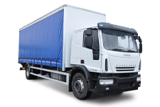 Car Hire Liverpool - 18 Tonne Curtain Side Truck - Truck hire Liverpool