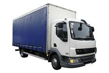 Car Hire Liverpool - 7.5 Tonnage Special Edition Curtain Side Truck - Truck hire Liverpool