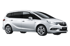 Car Hire Liverpool - Vauxhall Zafira 7-Seater - Minibus hire Liverpool